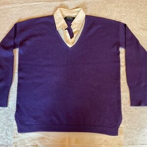 Ralph Lauren 100% cashmere sweater size S